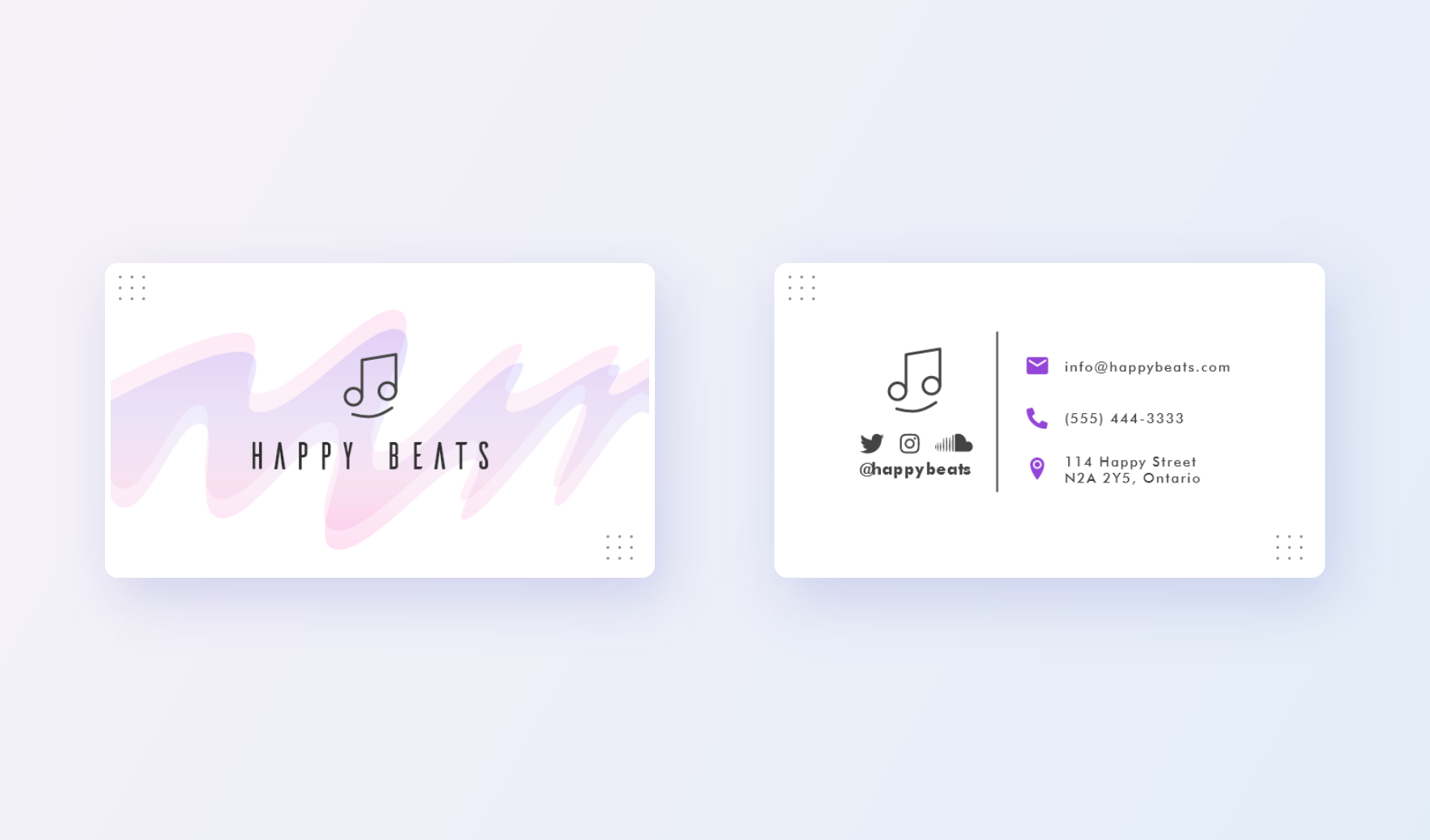 music card